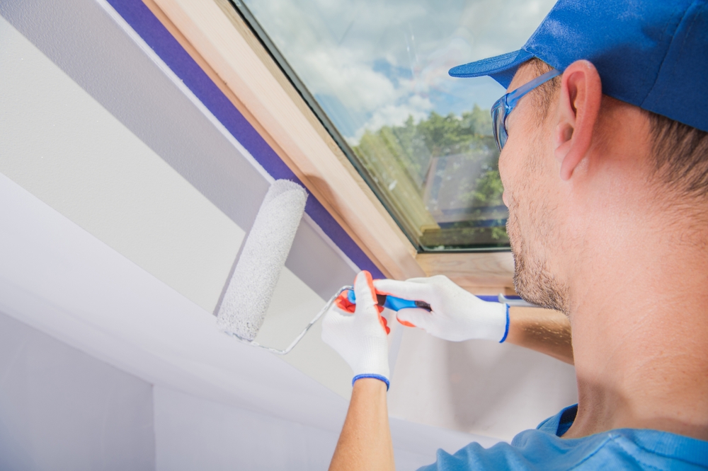 Repairing process of skylight